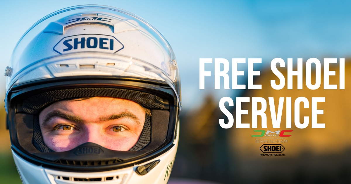 shoei helmet service