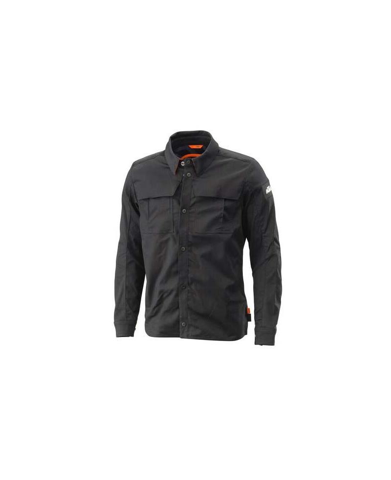 3PW240008207-FACTOR OVERSHIRT BLACK-image